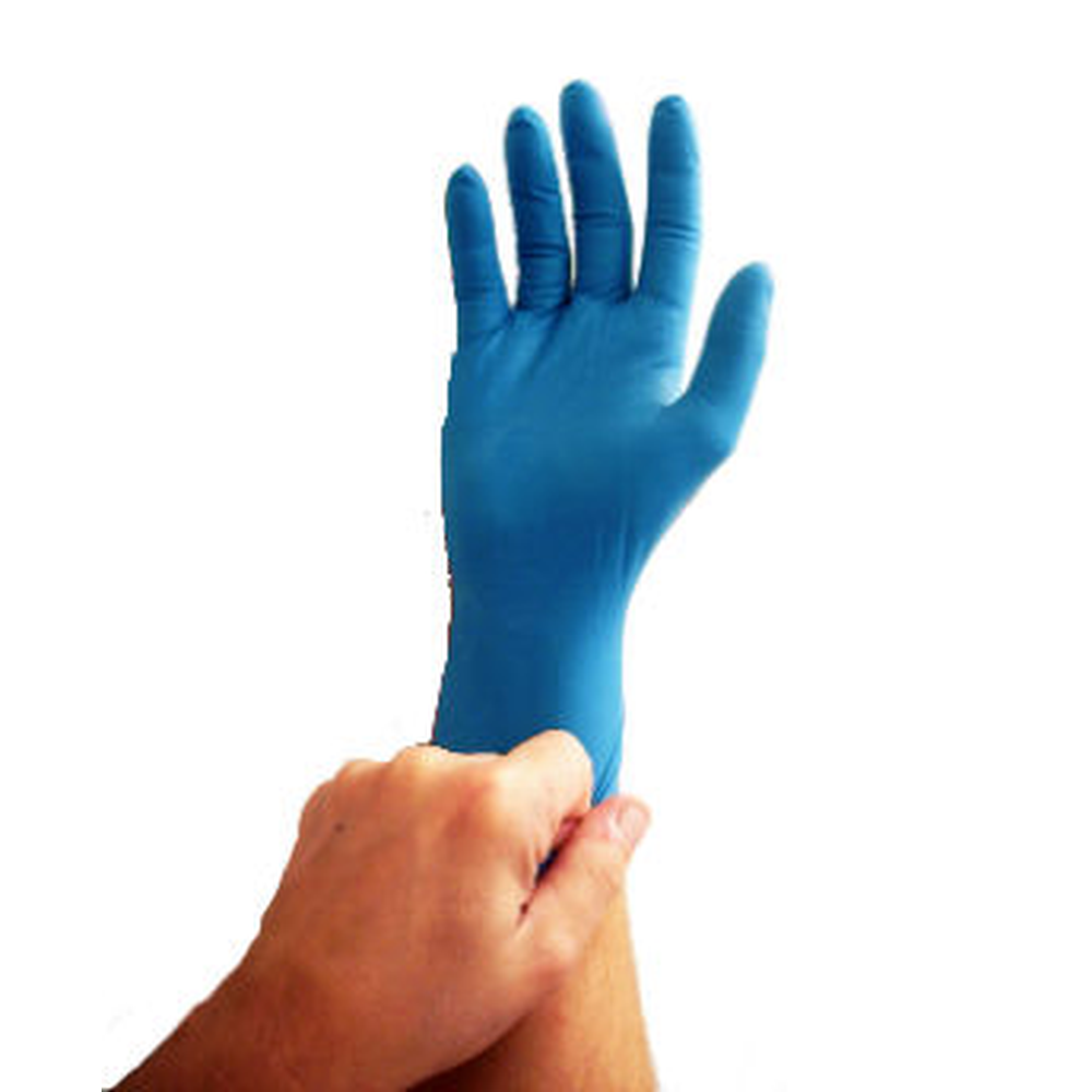 Emerald Nitrile Powder-Free Virtual Skin Exam 4 Mil, X-Large, 100/Pk